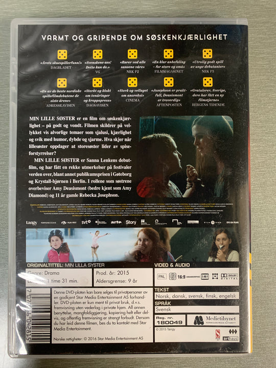 Min lille søster (2015). DVD.
