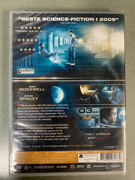 Moon (2009). DVD.