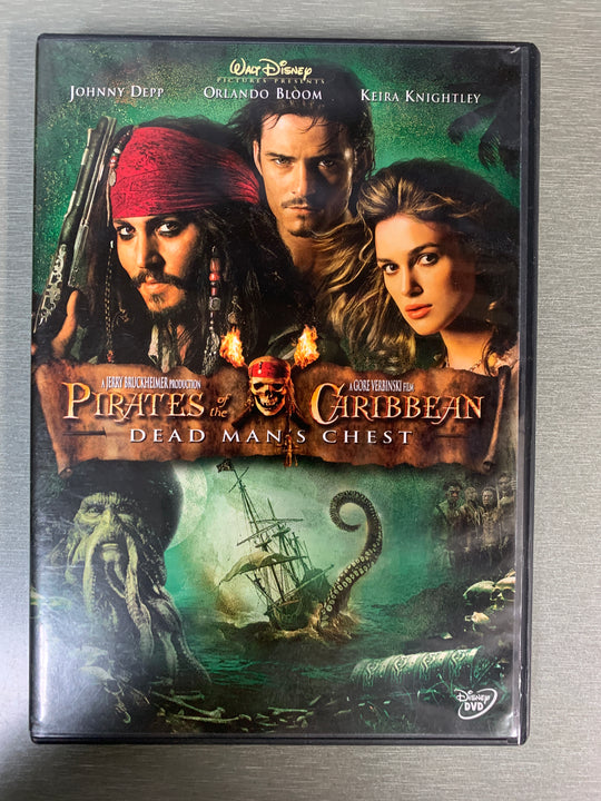 Pirates of the Caribbean: Dead Man's Chest (2006). DVD.