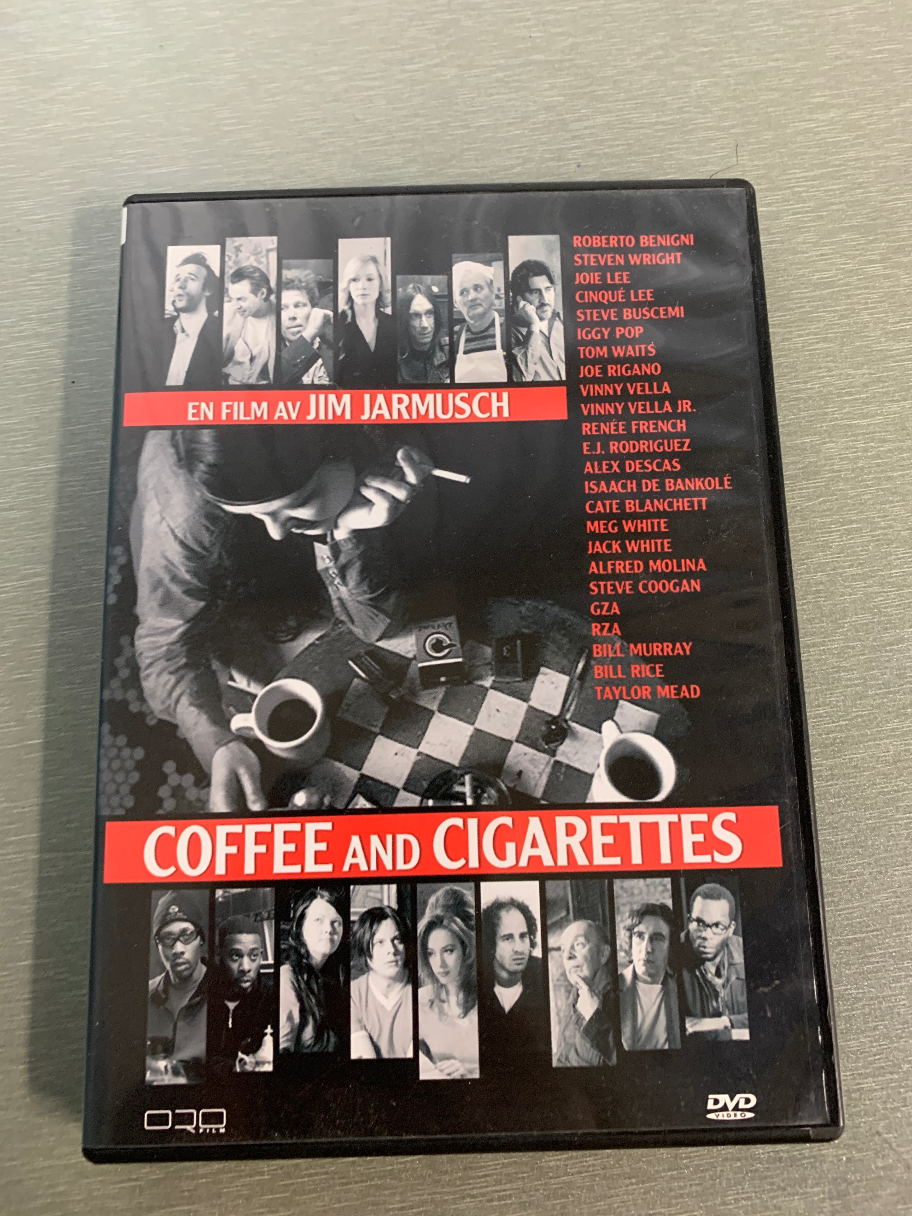 Coffee and Cigarettes (2003). DVD.