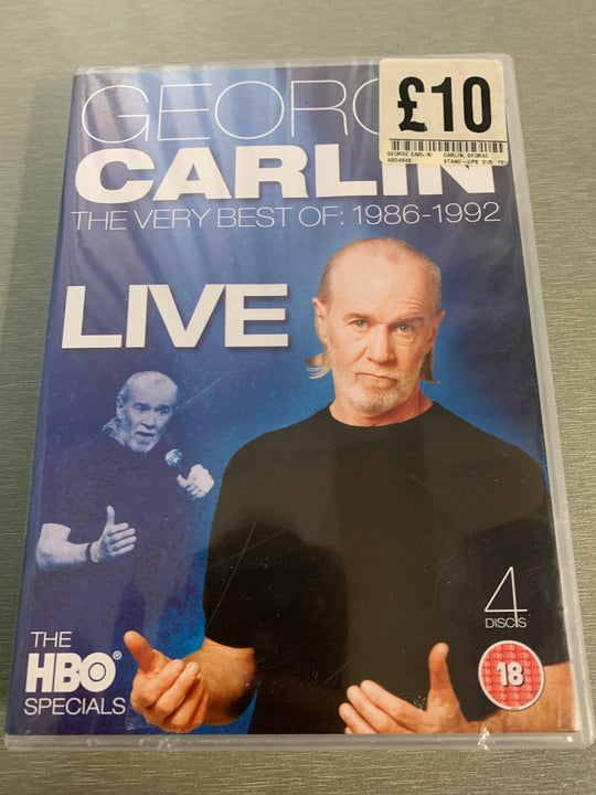 George Carlin Live: The Very Best Of 1986-1992 (2007). DVD.