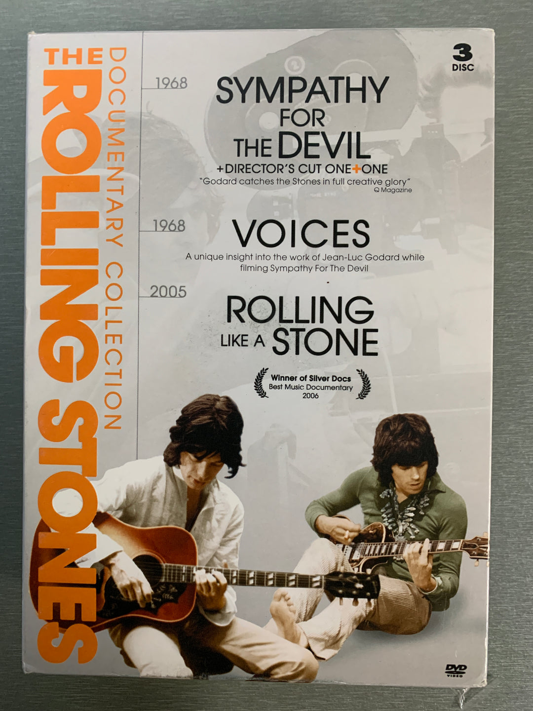 The Rolling Stones Documentary Collection (1968-2005). DVD.
