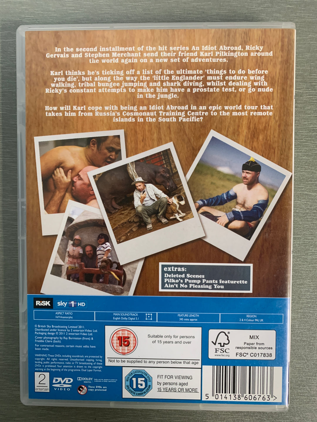 An Idiot Abroad 2 (2011). DVD.