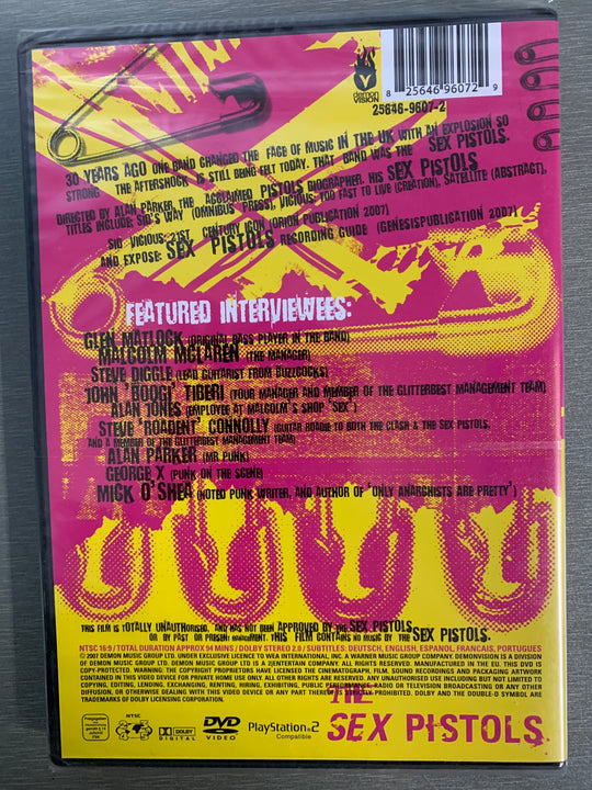 Never Mind the Sex Pistols: An Alternative History (2007). DVD.