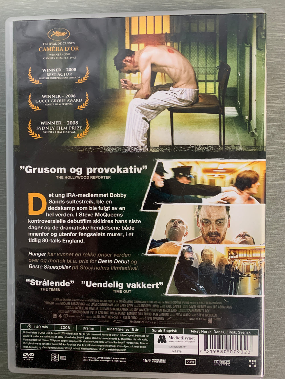 Hunger (2008). DVD.