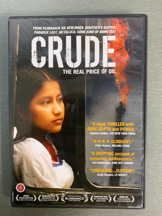 Crude: The Real Price of Oil (2009). DVD.