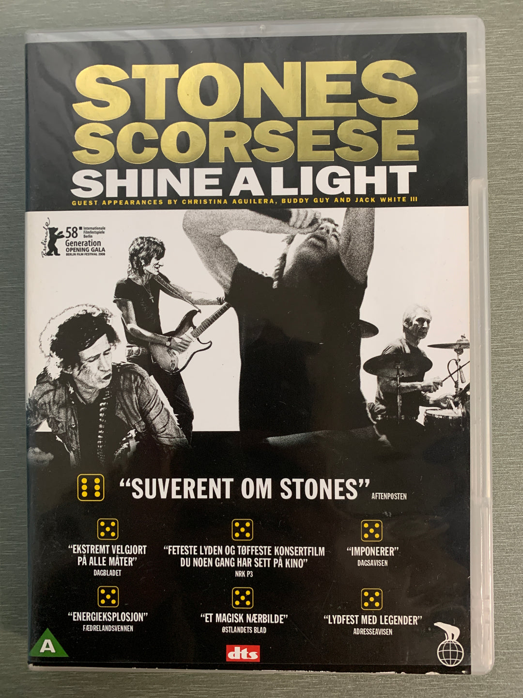 Shine a Light (2008). DVD.