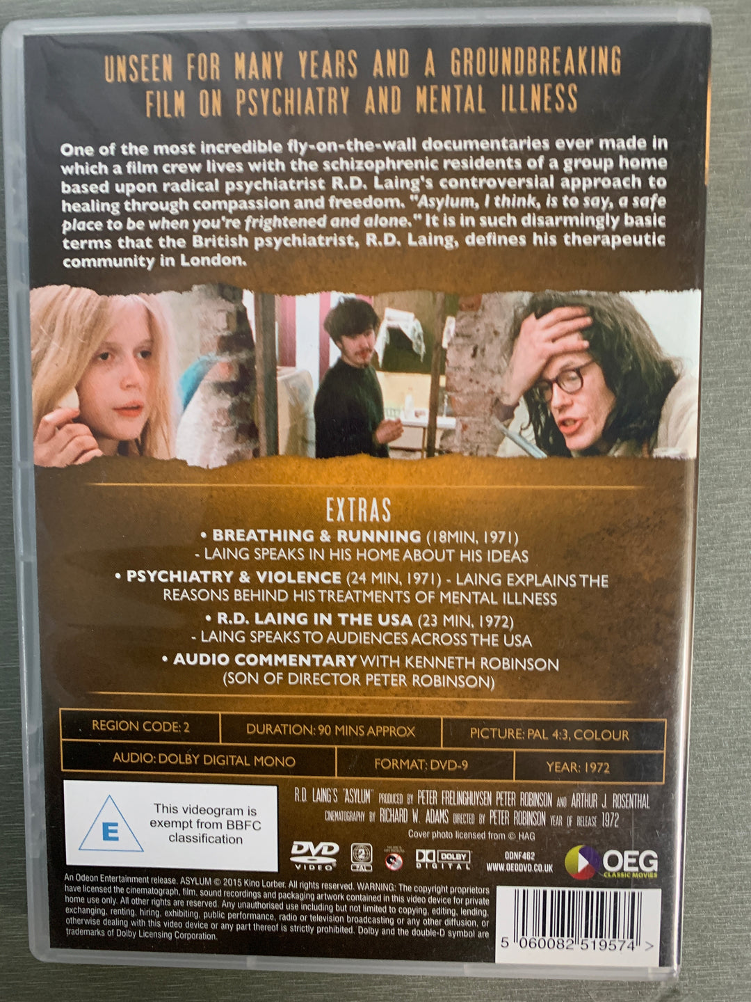 Asylum (1972). DVD.