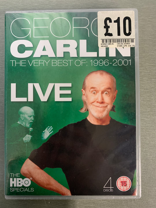 George Carlin - Live - The Very Best Of: 1996-2001. 2002. DVD.