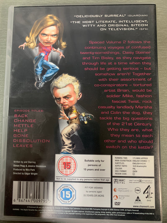 Spaced - The Complete Second Series. DVD.