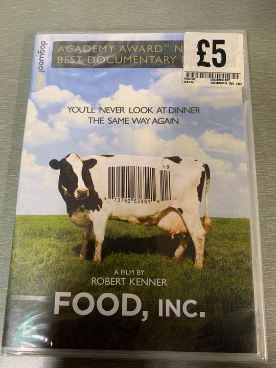 Food, Inc. DVD.