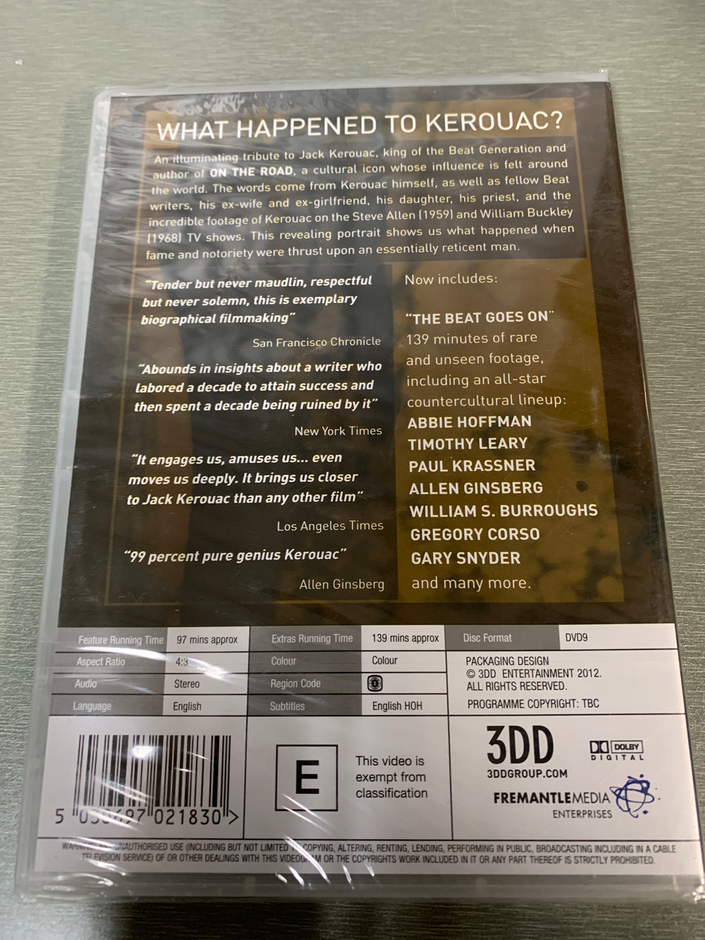 What Happened to Kerouac? DVD.