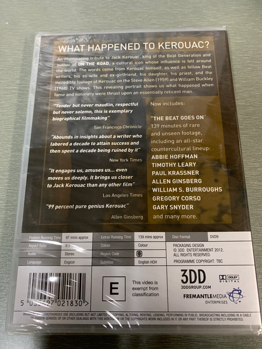 What Happened to Kerouac? DVD.