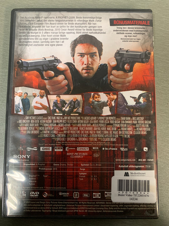 Profeten. 2009. DVD.
