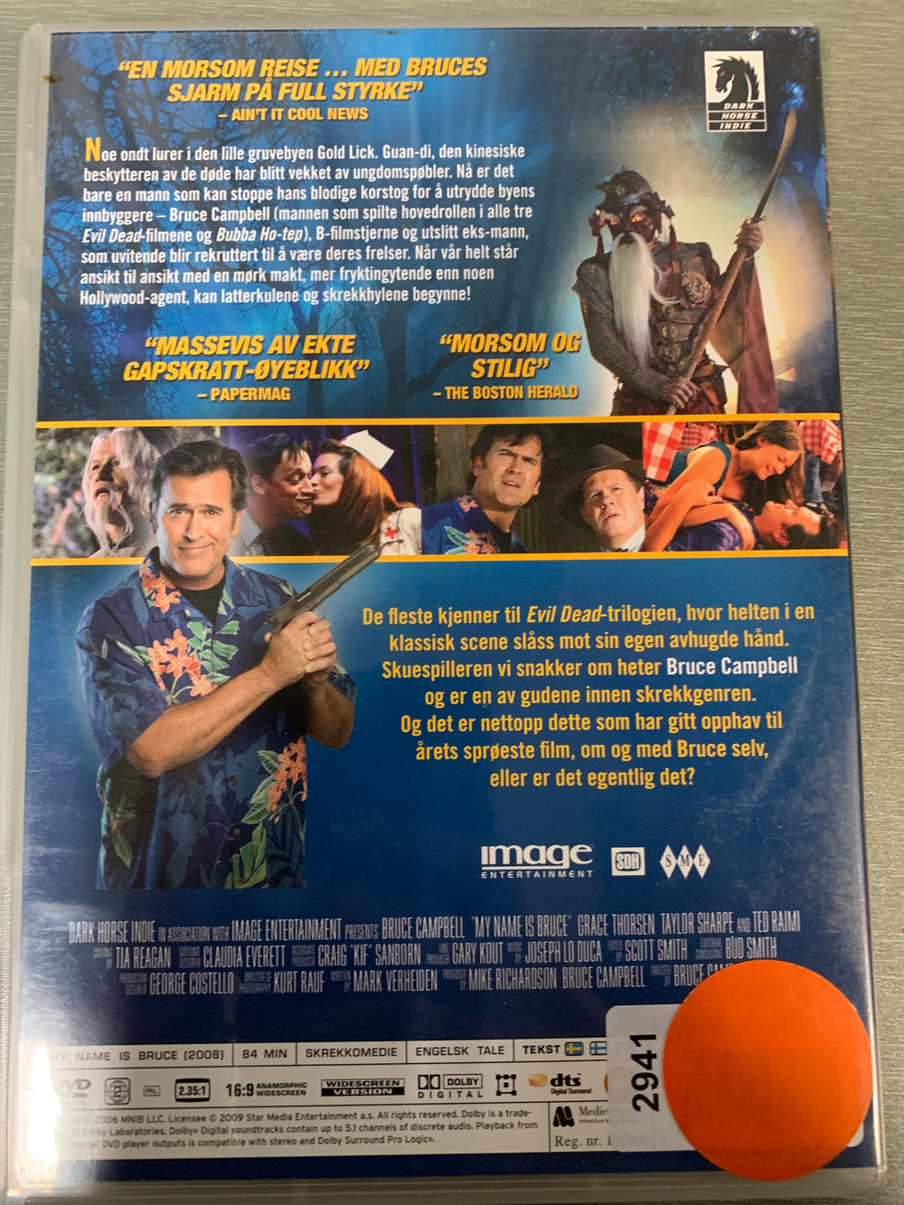 My Name Is Bruce. 2007. DVD.