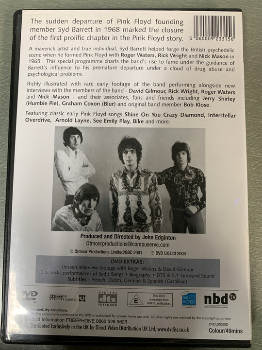 The Pink Floyd & Syd Barrett Story. 2001. DVD.