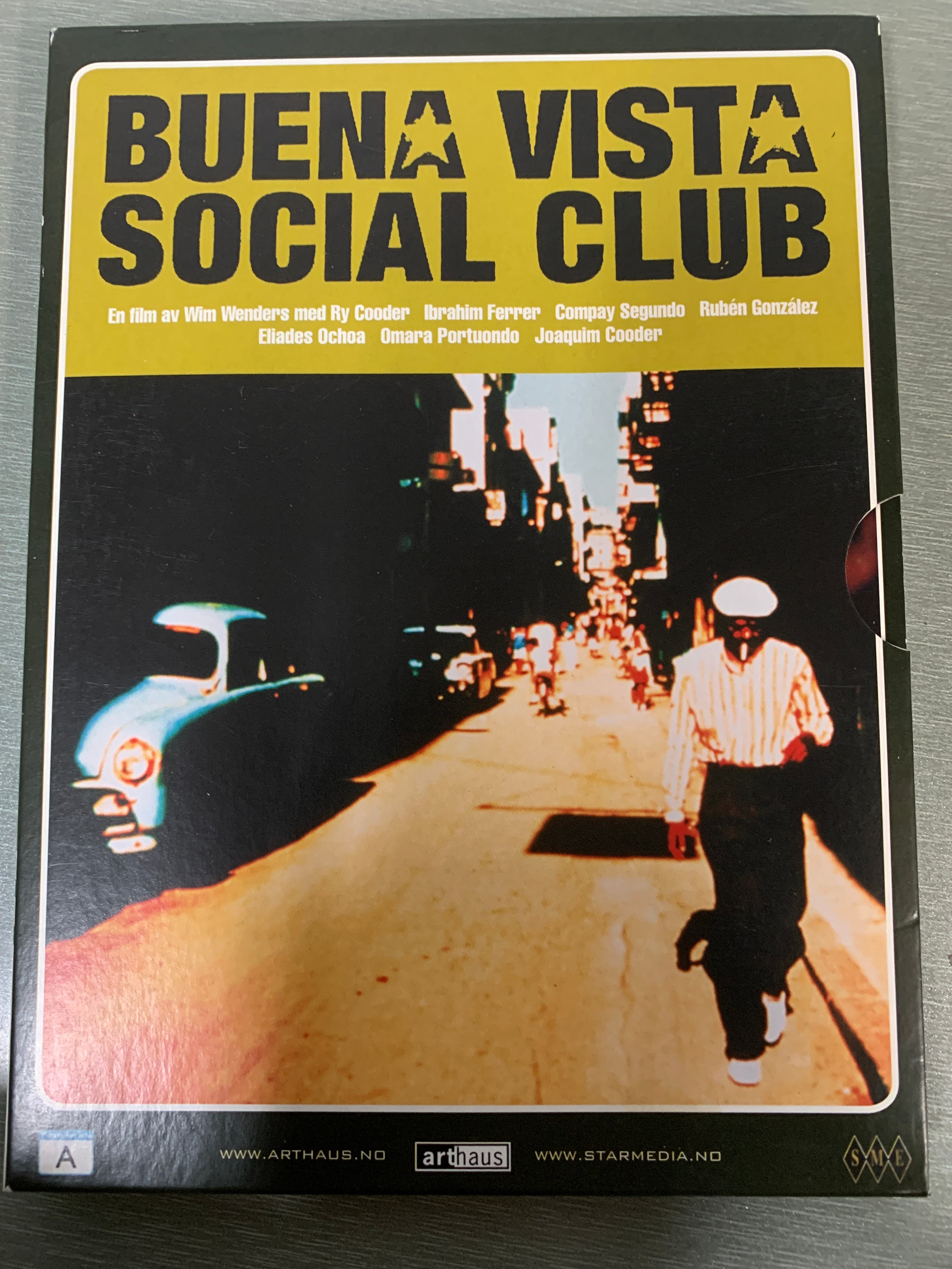 Buena Vista Social Club (1999). DVD.