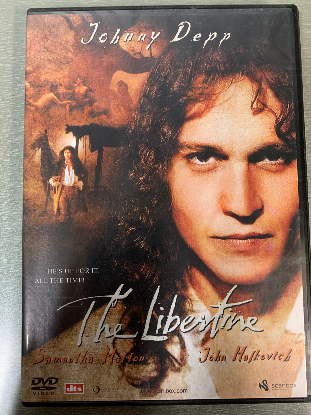 The Libertine (2004). DVD.