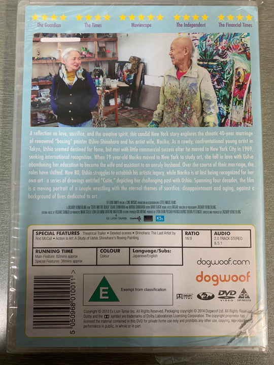 Cutie and the Boxer. 2013. DVD.