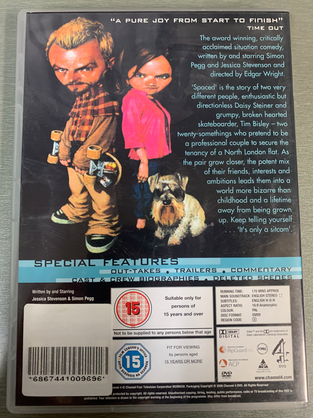 Spaced - The Complete First Series. 1999. DVD.