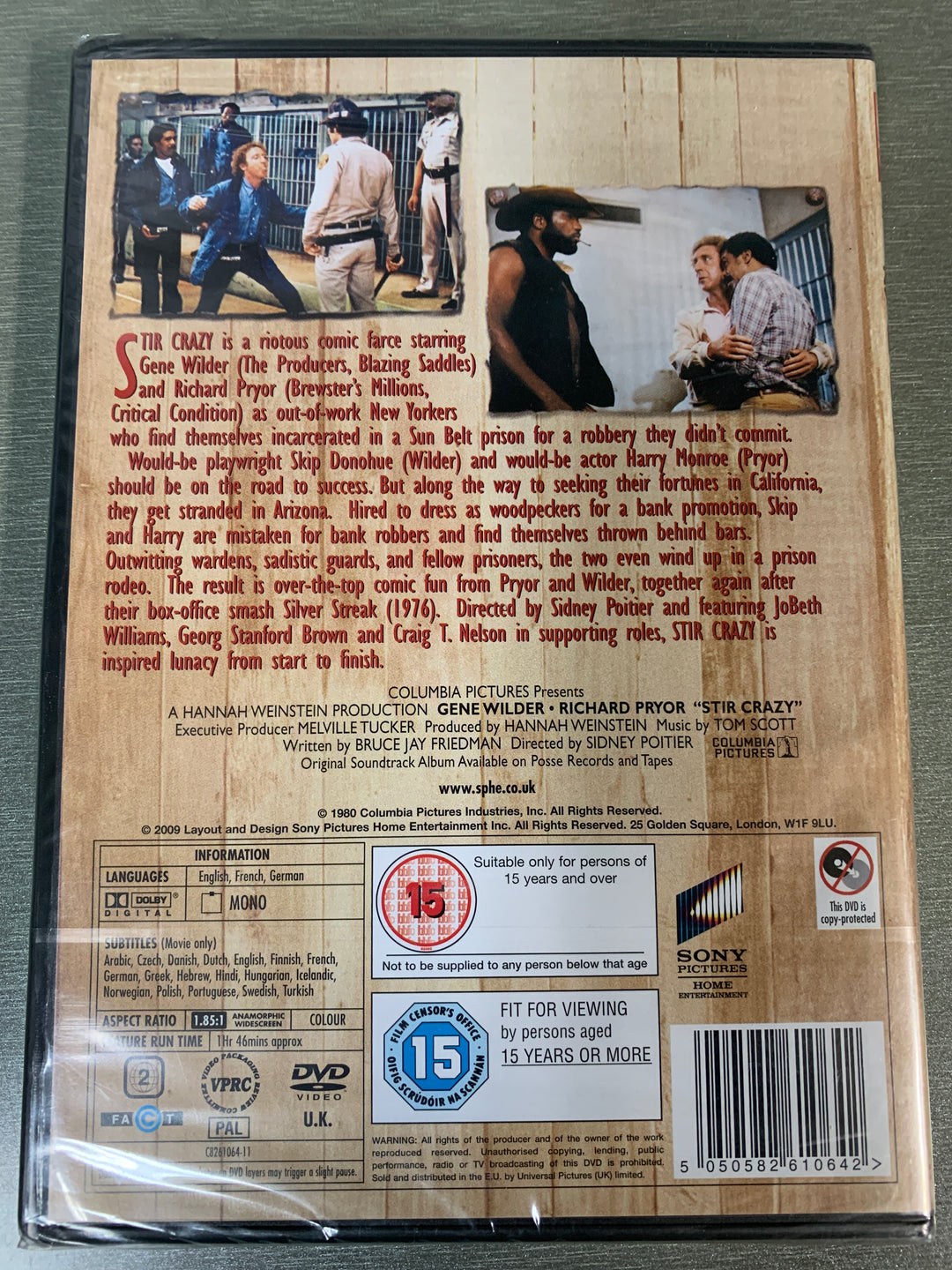 Stir Crazy. 1980. DVD.