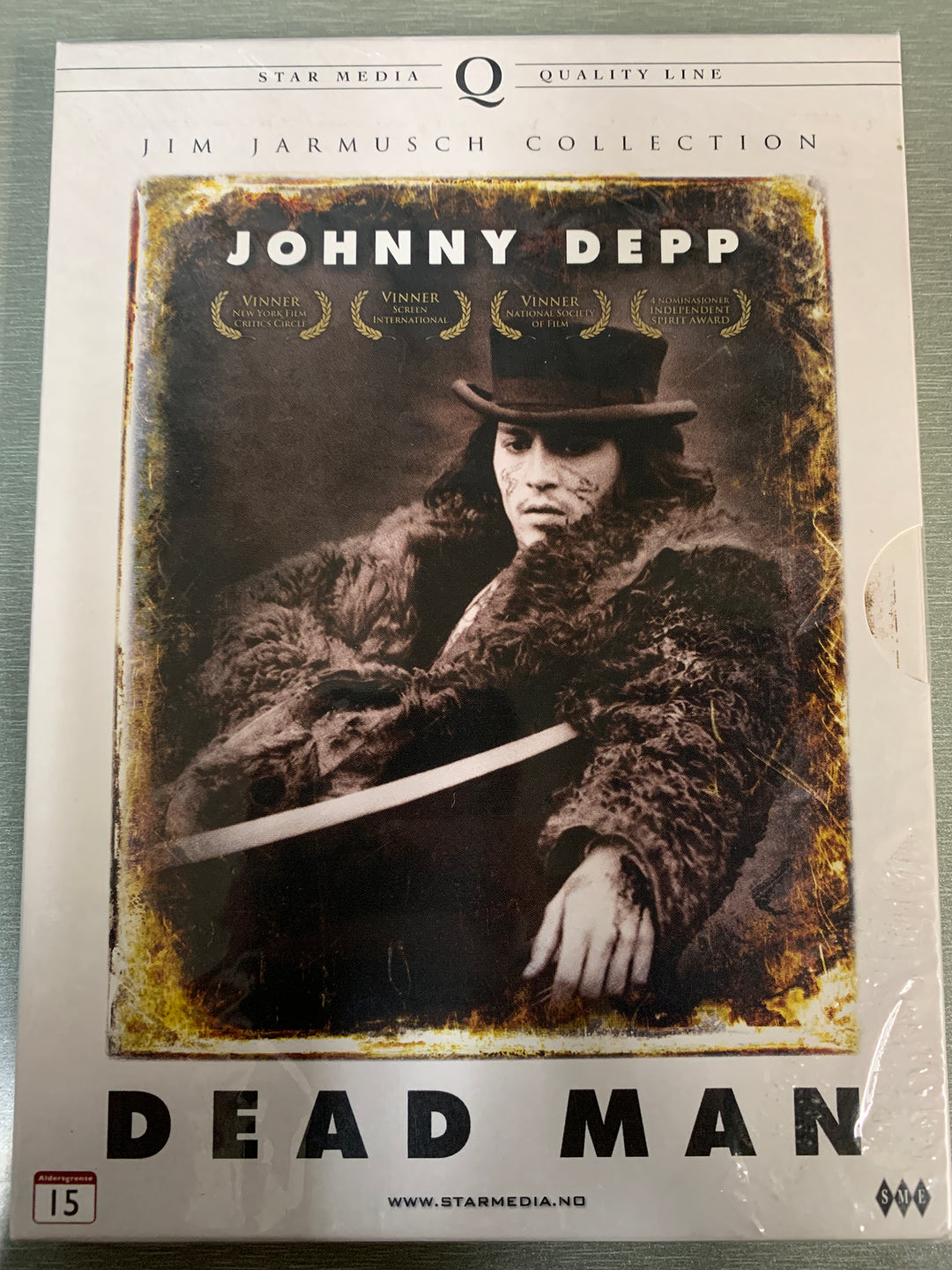 Dead Man (1995). DVD. Ny i plast!