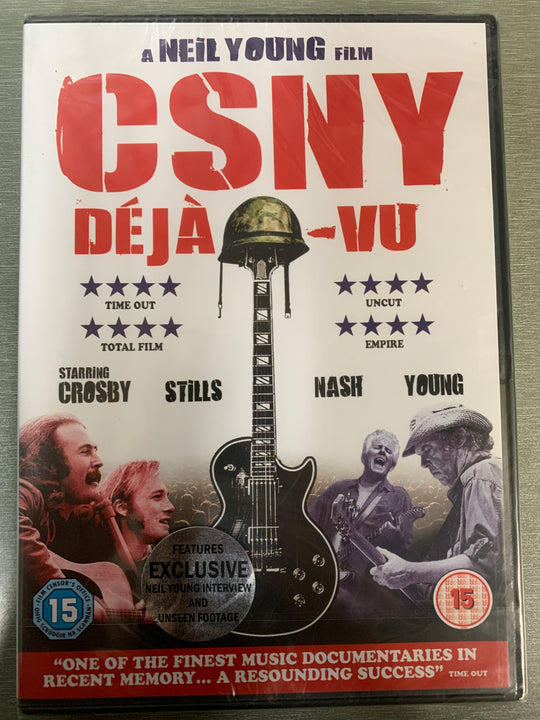 CSNY Déjà Vu (2008). DVD.