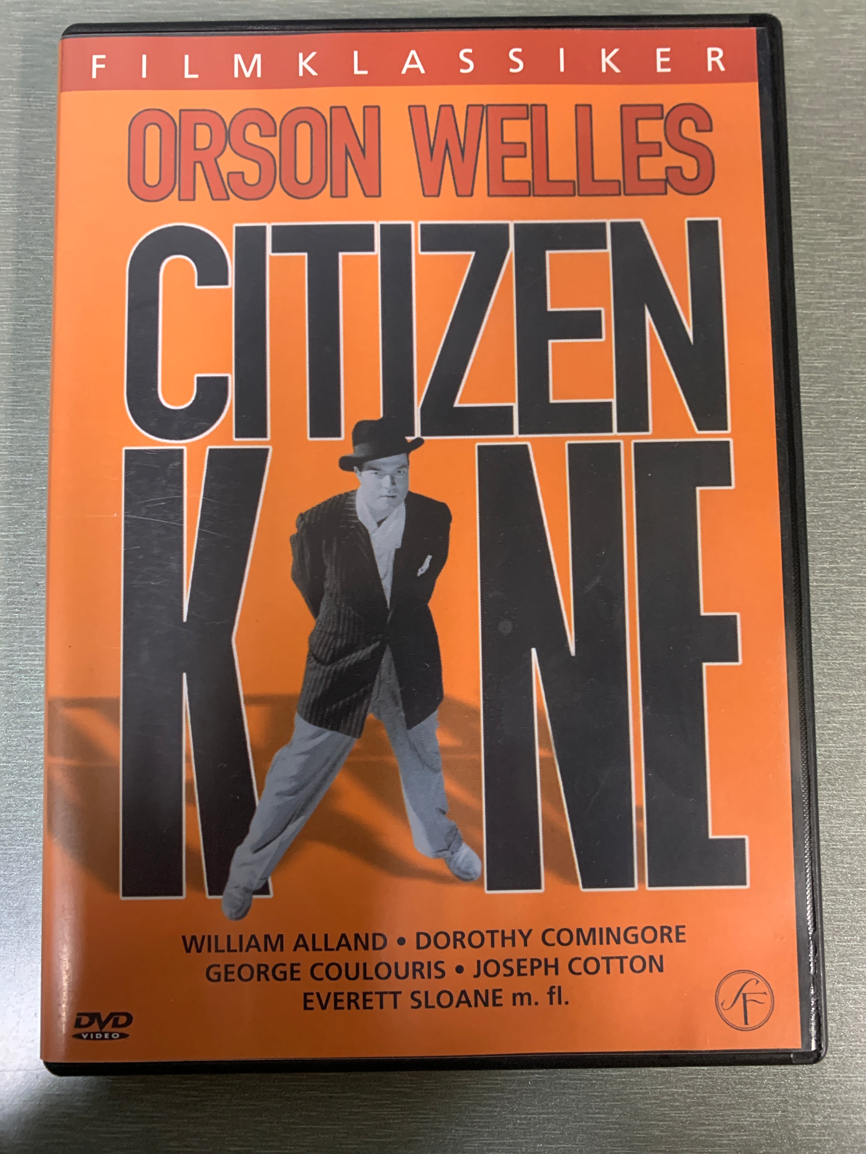 Citizen Kane (1941). DVD.