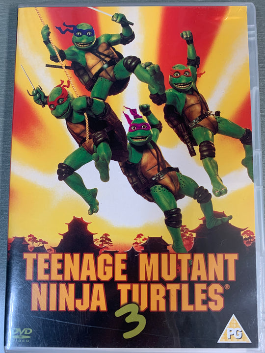 Teenage Mutant Ninja Turtles III (1993). DVD.