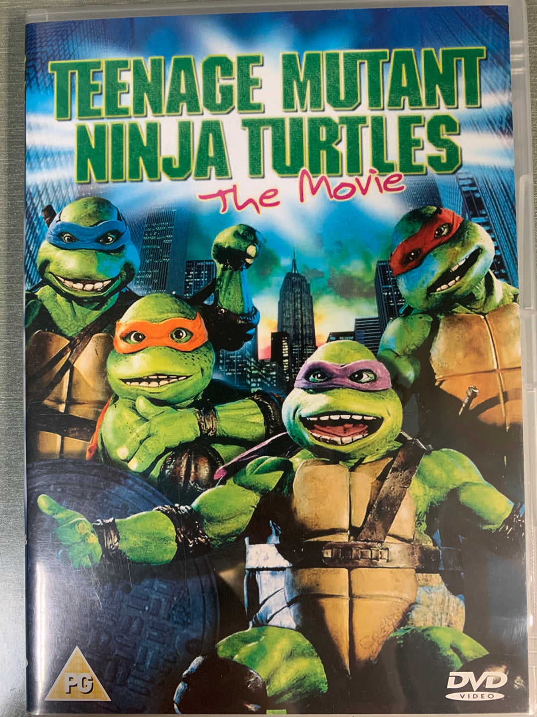 Teenage Mutant Ninja Turtles: The Movie (1990). DVD.
