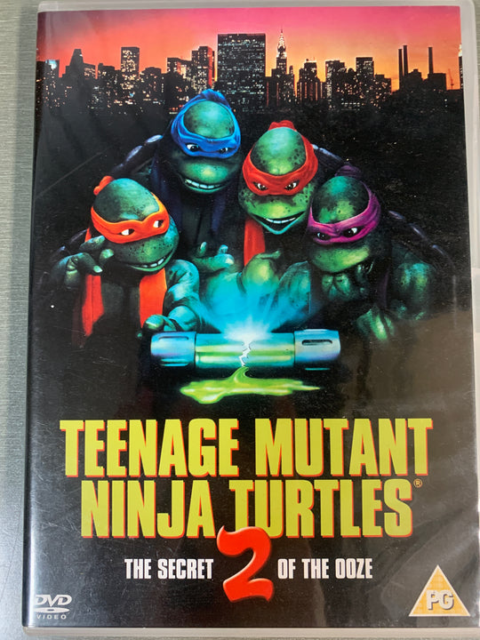 Teenage Mutant Ninja Turtles II: The Secret of the Ooze (1991). DVD.