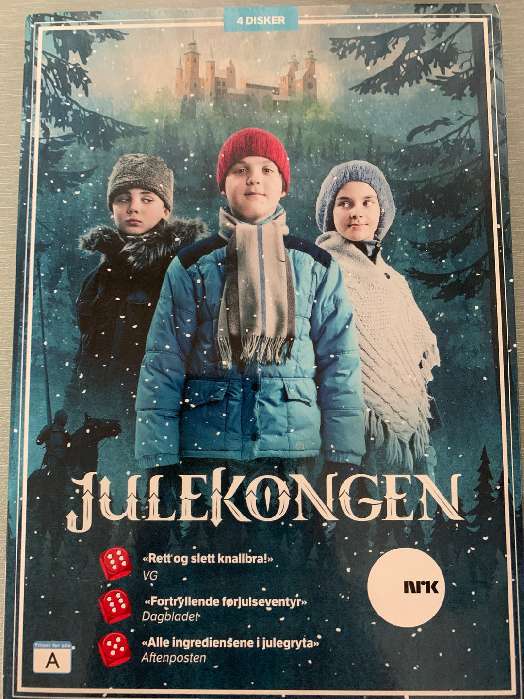 Julekongen (2012). DVD slipcase. Ny i plast!