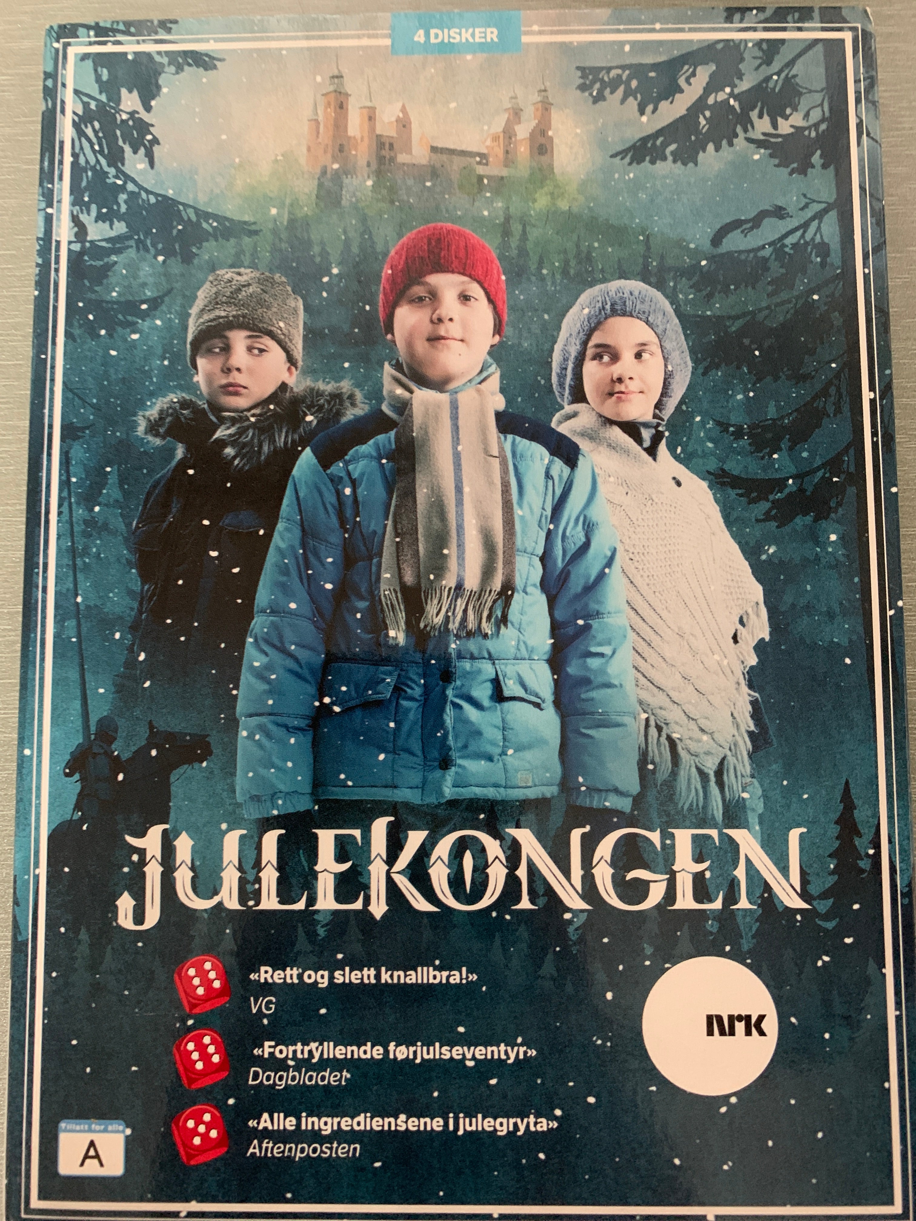 Julekongen (2012). DVD slipcase. Ny i plast!