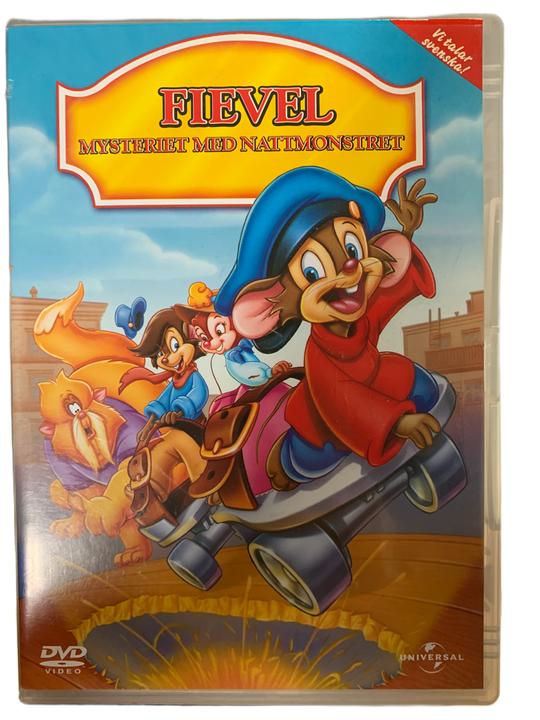 Fievel – Mysteriet med nattmonsteret (1999). DVD.
