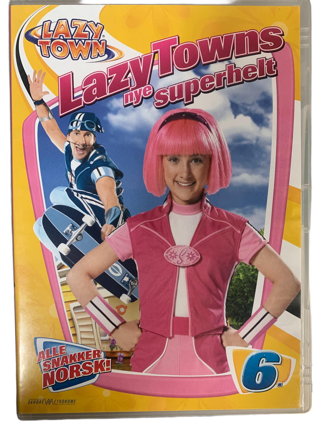 LazyTown – LazyTowns nye superhelt 6 (2006). DVD.