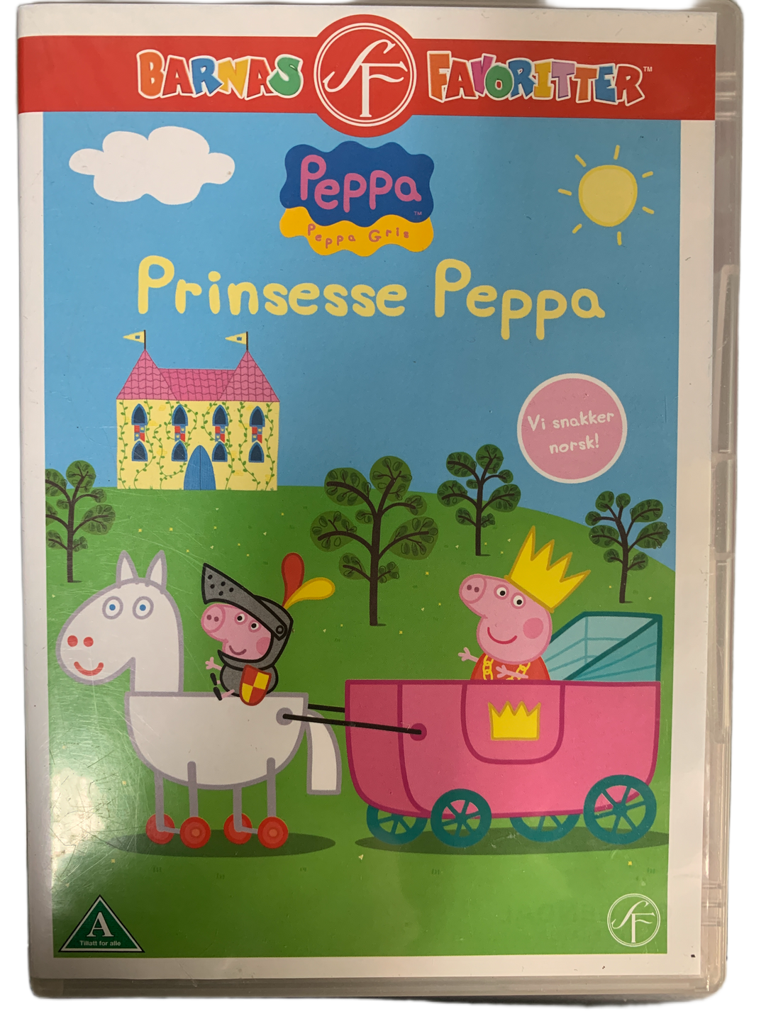 Peppa Gris – Prinsesse Peppa (2008). DVD.