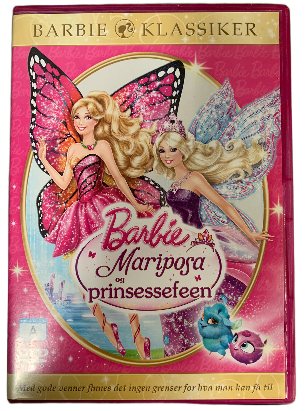 Barbie Mariposa og prinsessefeen (2013). DVD.