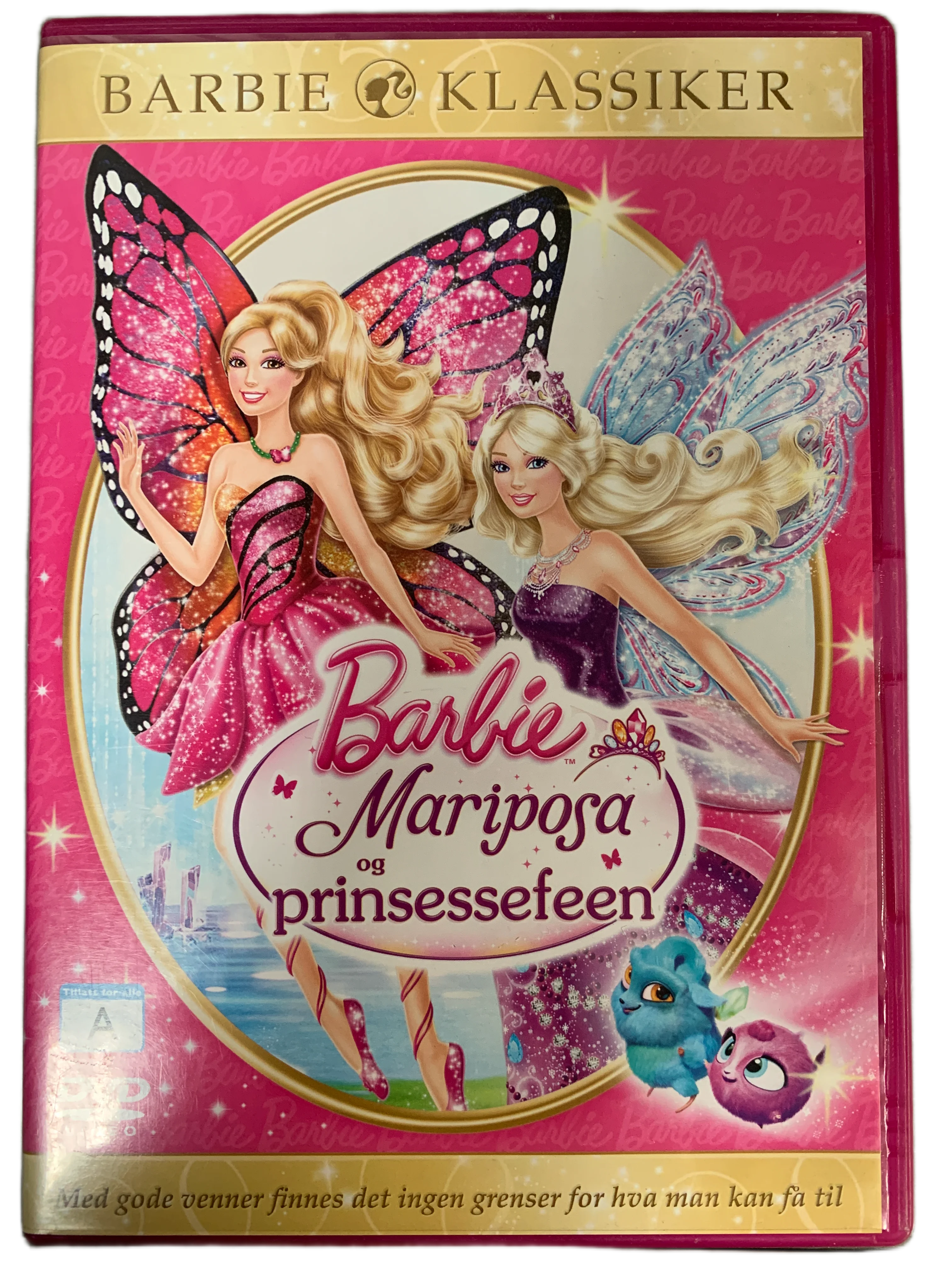 Barbie Mariposa og prinsessefeen (2013). DVD.
