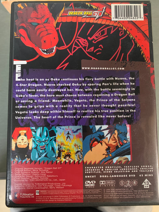 Dragon Ball GT – Realization (2004). DVD.