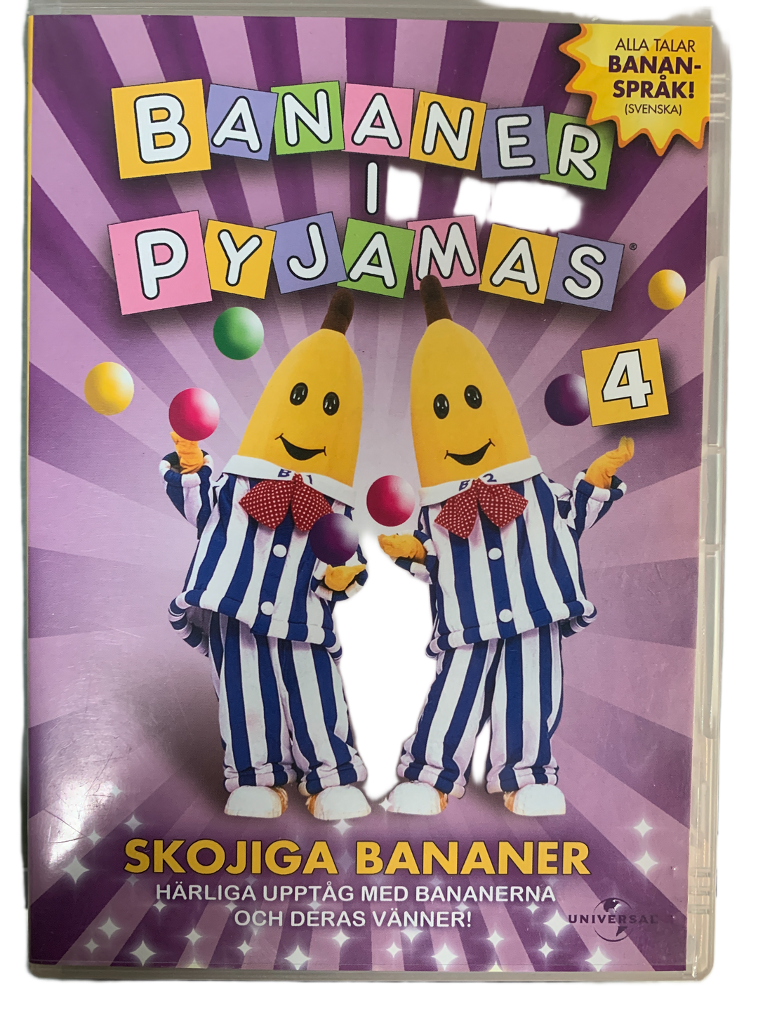 Bananer i pyjamas 4 – Skojiga bananer (2004). DVD.