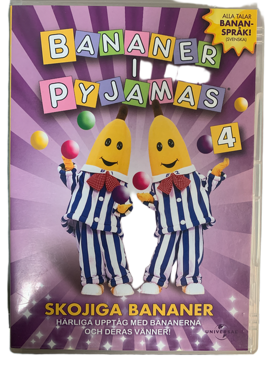 Bananer i pyjamas 4 – Skojiga bananer (2004). DVD.
