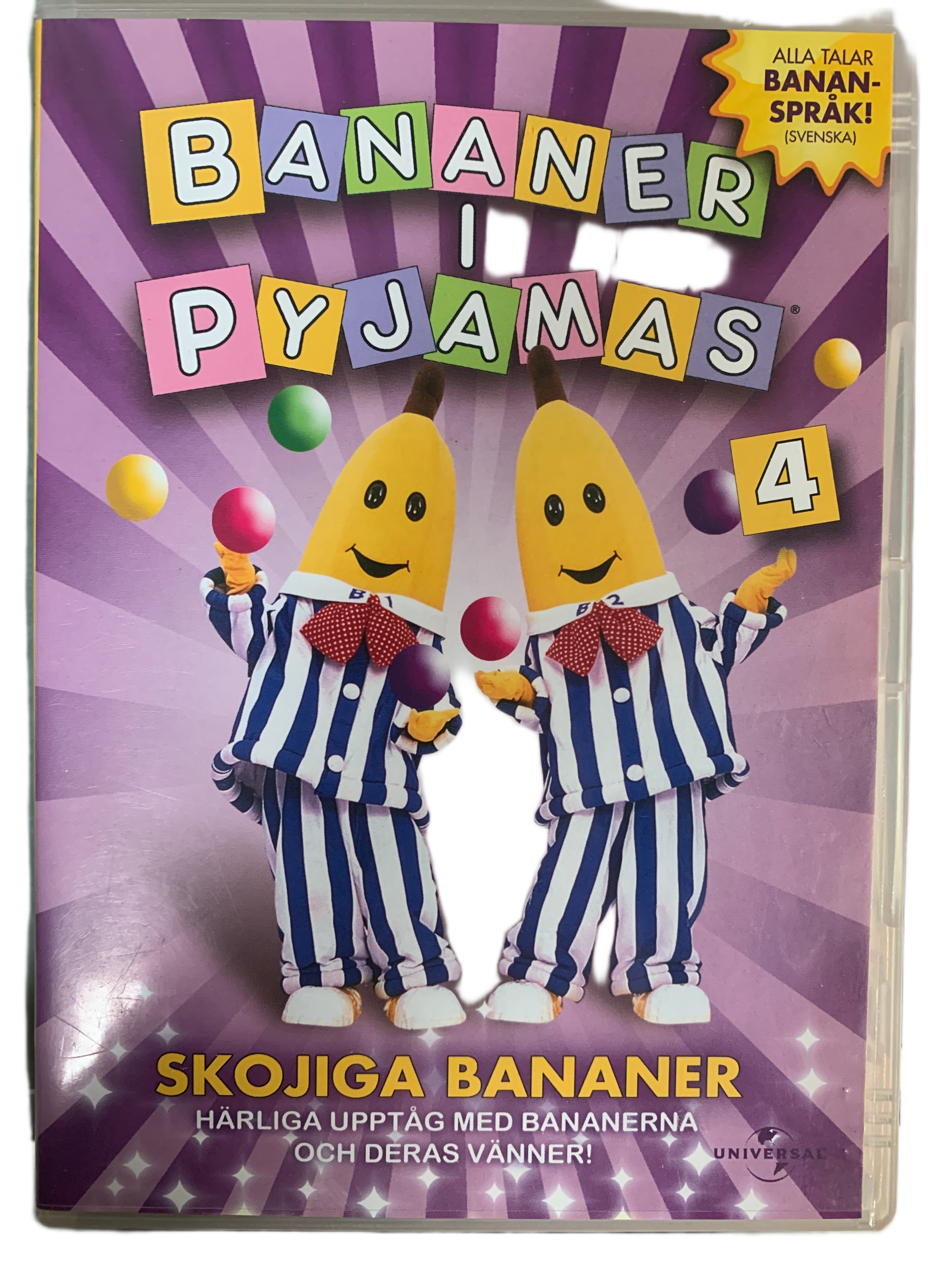 Bananer i pyjamas 4 – Skojiga bananer (2004). DVD.