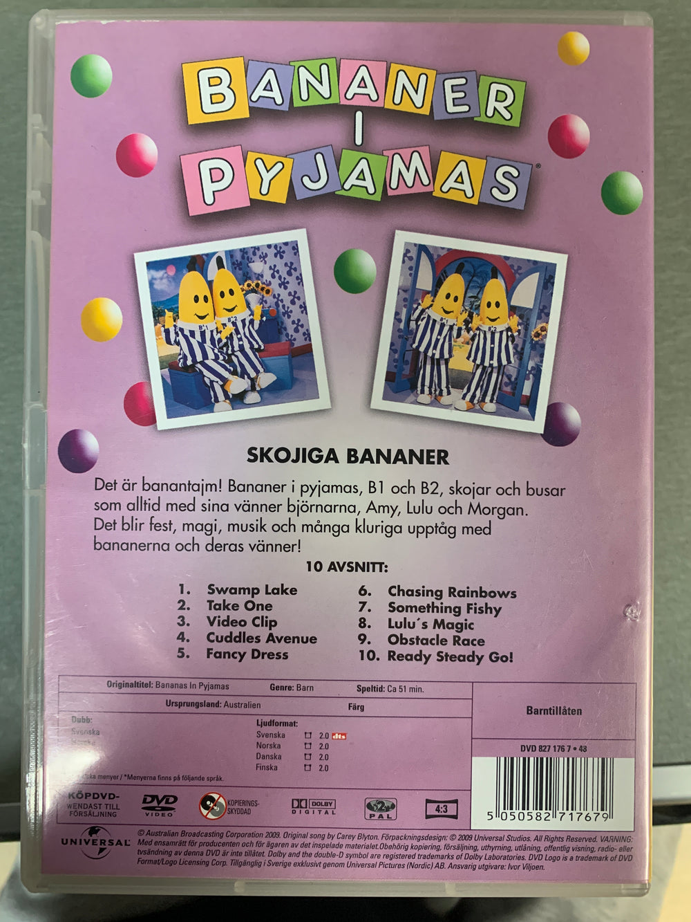 Bananer i pyjamas 4 – Skojiga bananer (2004). DVD.