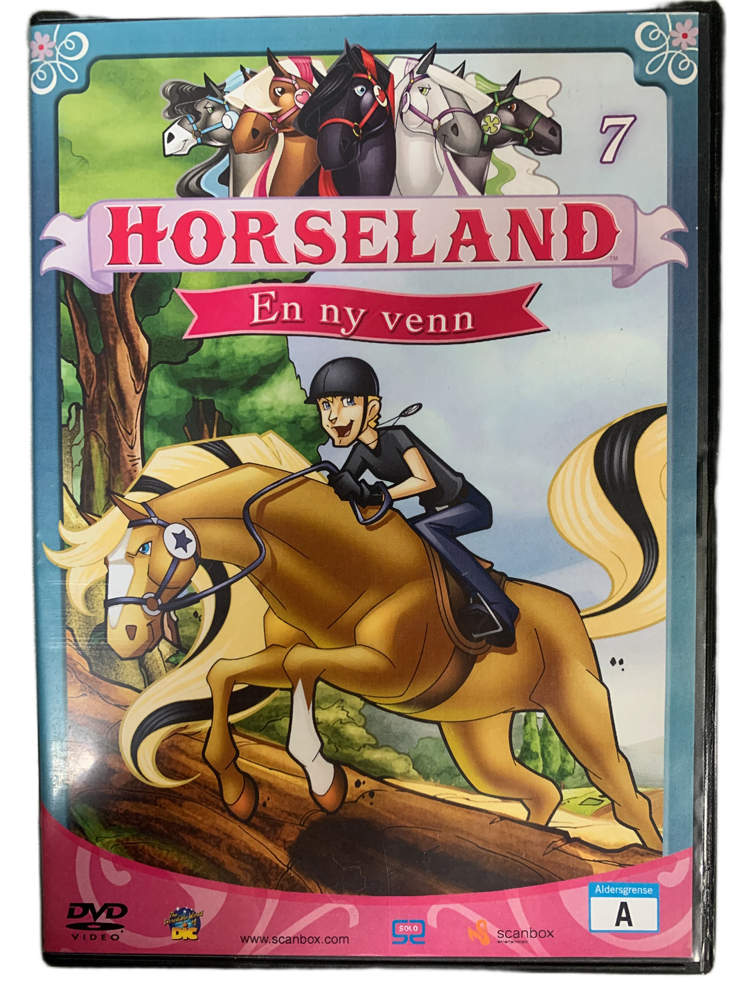 Horseland 7 – En ny venn (2008). DVD.