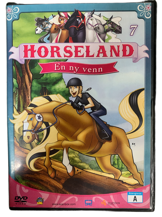 Horseland 7 – En ny venn (2008). DVD.