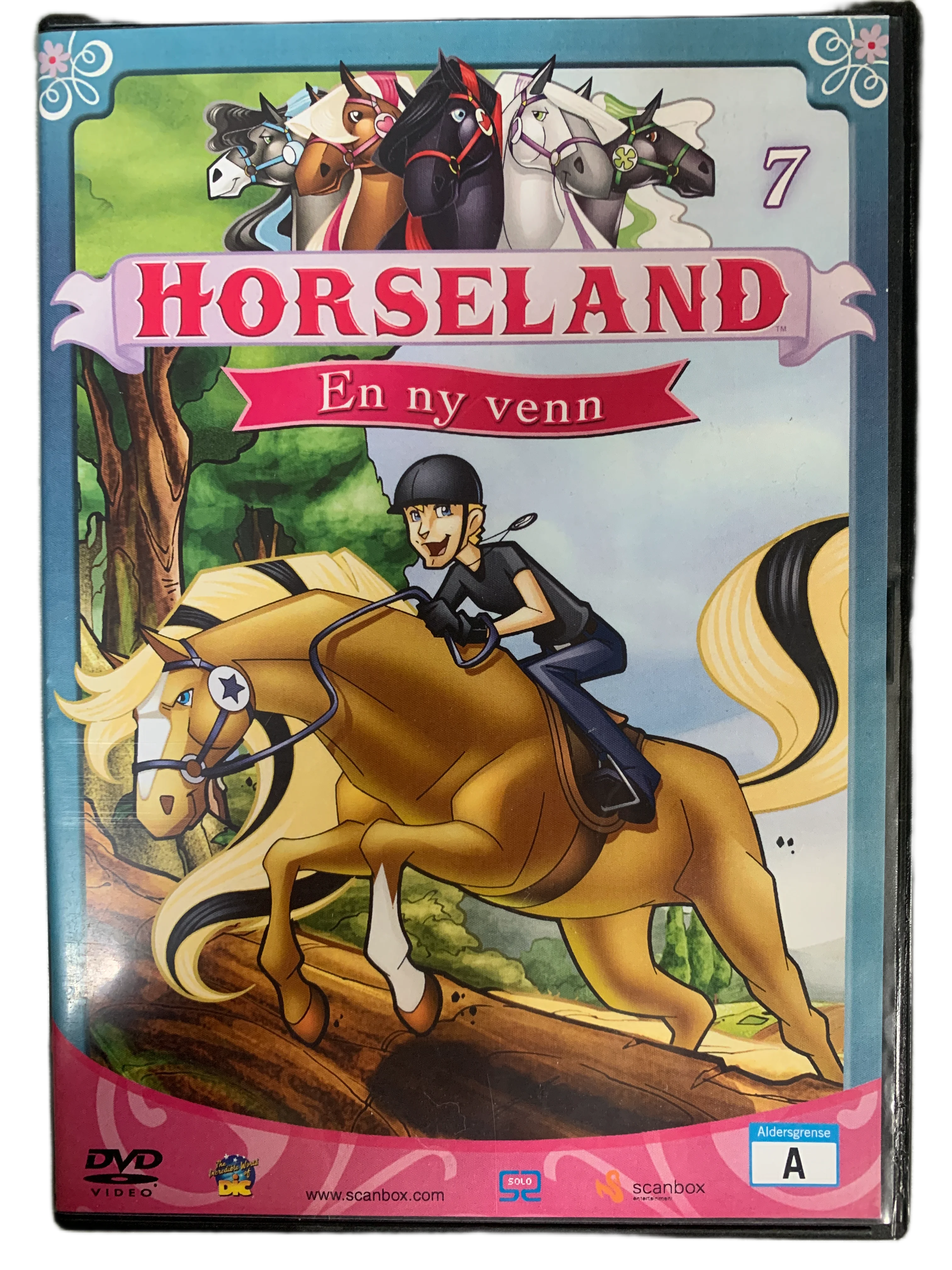 Horseland 7 – En ny venn (2008). DVD.
