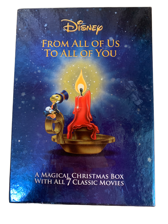 Disney: From All of Us to All of You – A Magical Christmas Box with All 7 Classic Movies. DVD.
