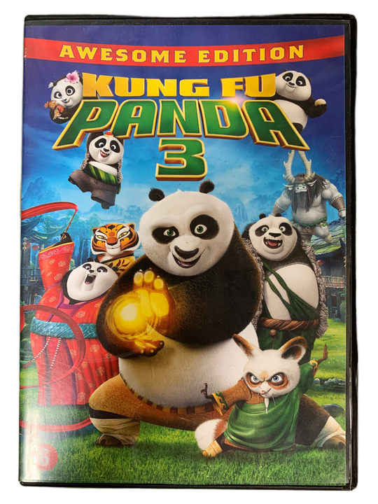 Kung Fu Panda 3. DVD.