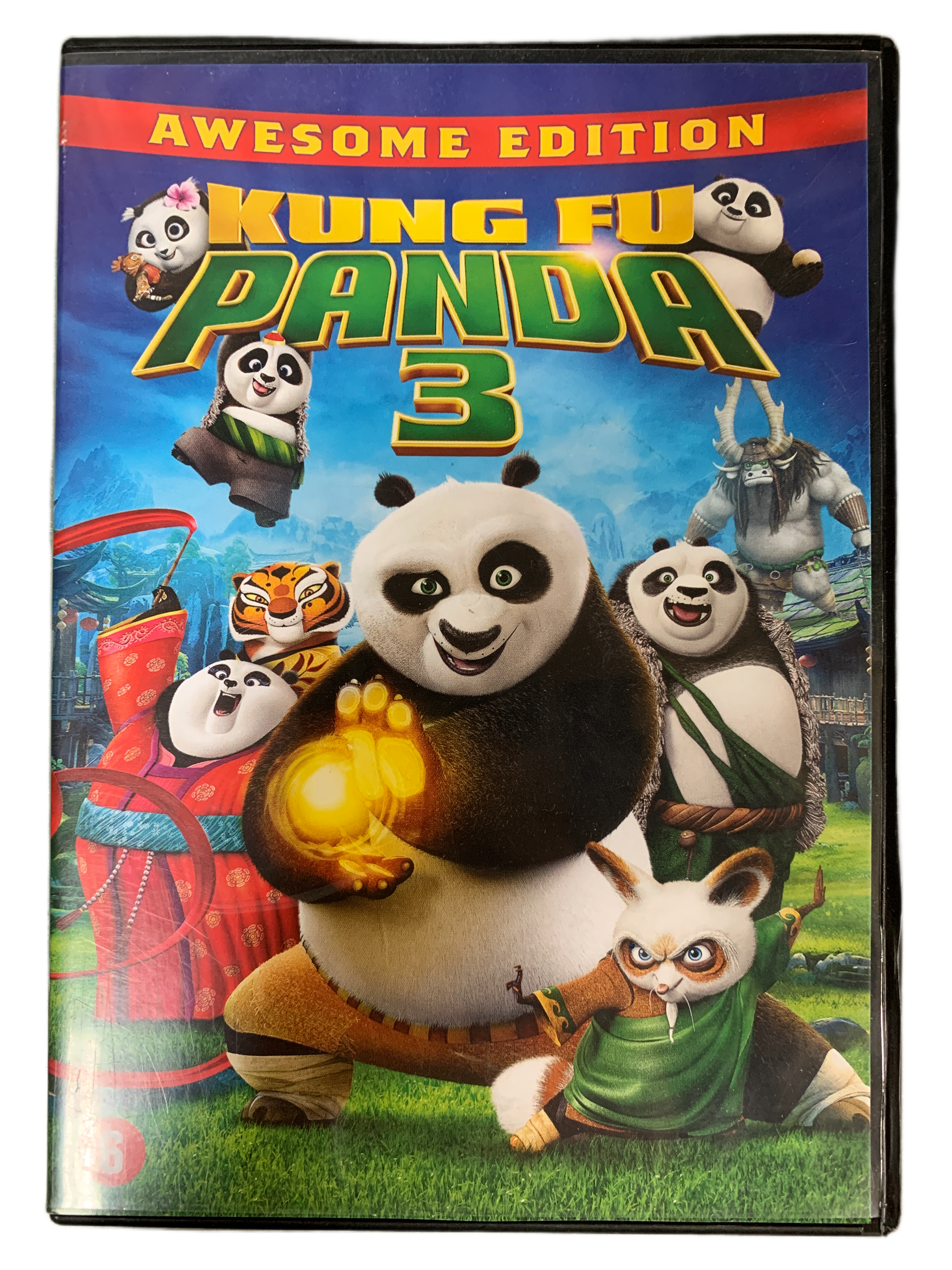 Kung Fu Panda 3. DVD.