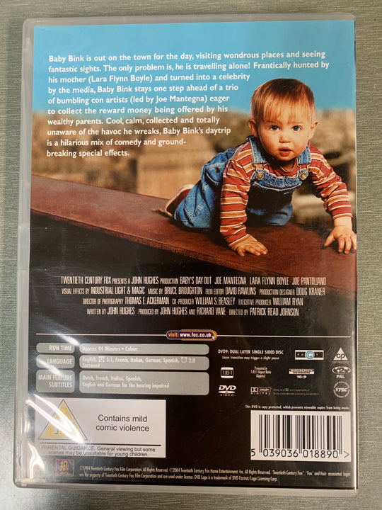 Baby's Day Out. DVD.